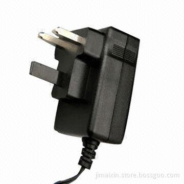 Switching Adapters with 12V/1A Output, UK Plug, UL, FCC, CE Marks, RoHS Directive-compliant